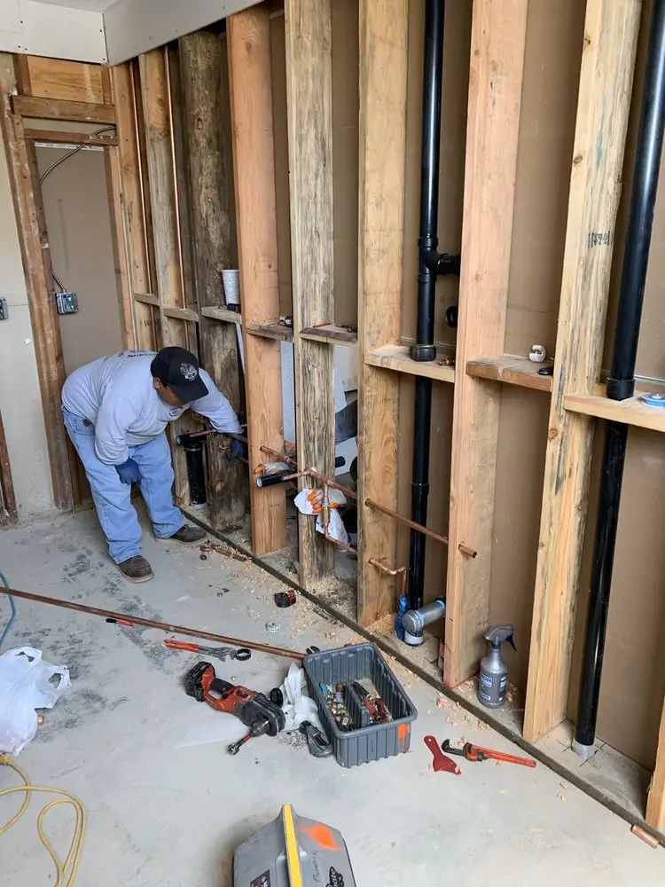 Commercial rough-in plumbing for Trenchless Sewer Repair in Shiloh